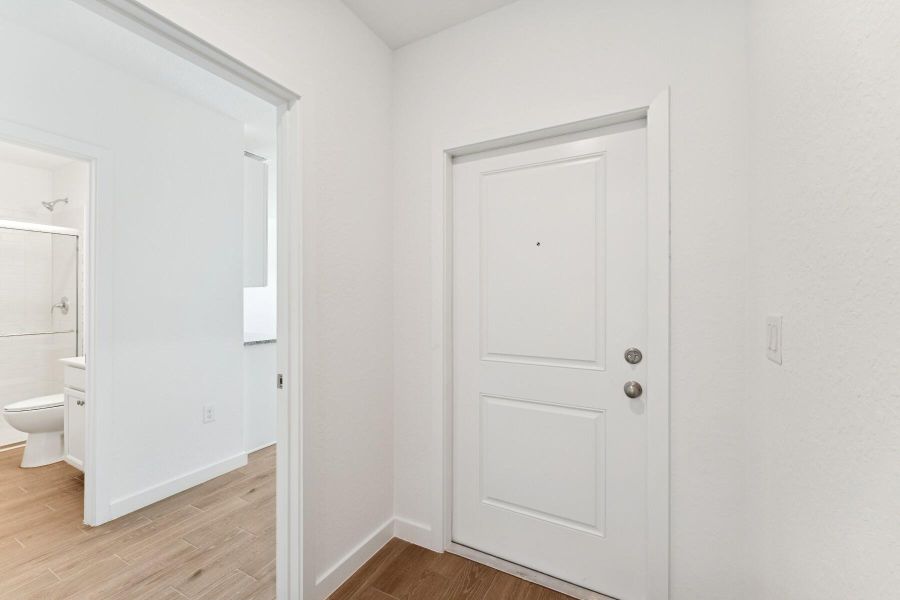 Foyer and Extra Suite Entrance