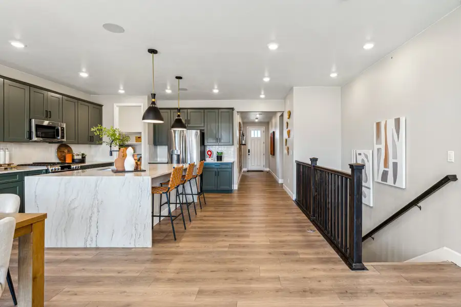 Furnished interior view inside a new home in Trailstone, Arvada (Image 12).