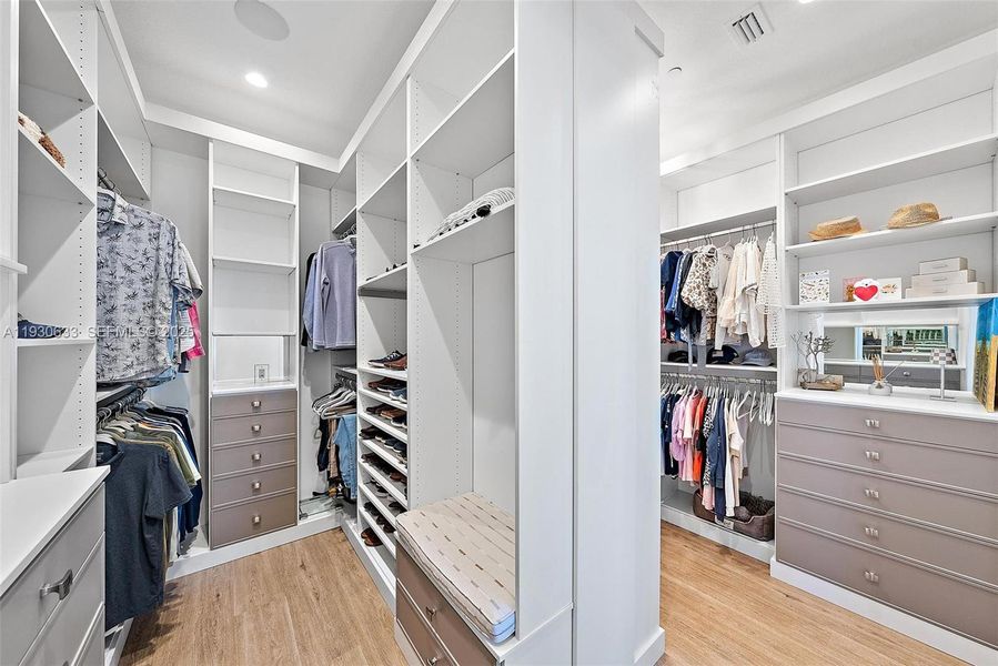 Owner's closet