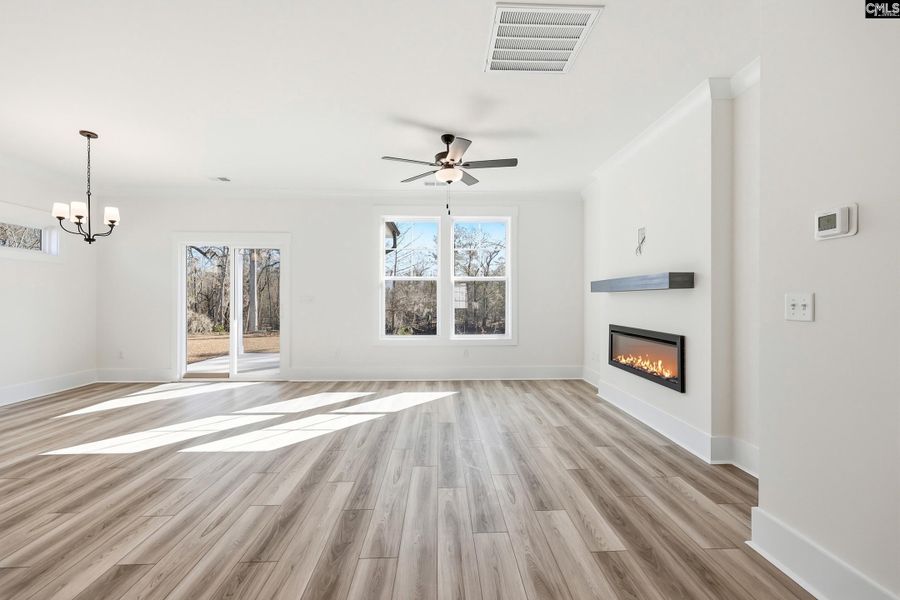 Spacious, unfurnished interior of a new home in Blythewood Farms, Blythewood (Image 13).