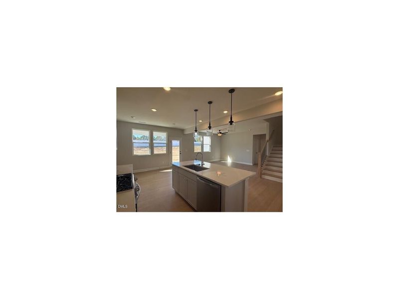 Furnished interior view inside a new home in Woodland Crossing, Zebulon (Image 4).