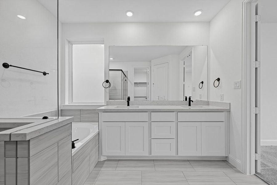 Furnished interior view inside a new home in The Ridge at Northlake, Northlake (Image 10).