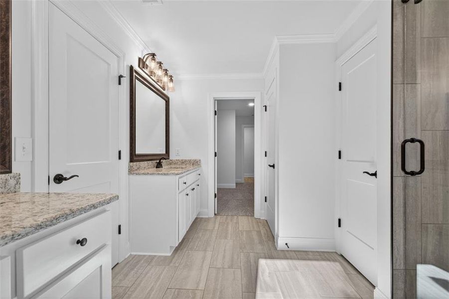 Furnished interior view inside a new home in , Jefferson (Image 16).