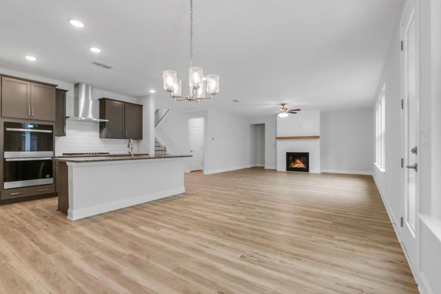 Spacious, unfurnished interior of a new home in Maddox Landing, Hoschton (Image 17).