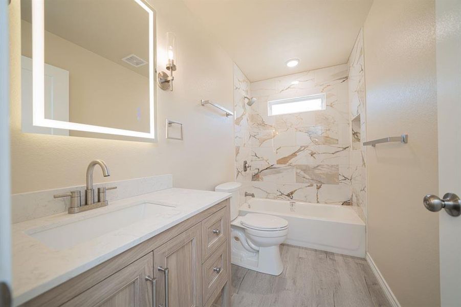 Furnished interior view inside a new home in , Mount Vernon (Image 12).