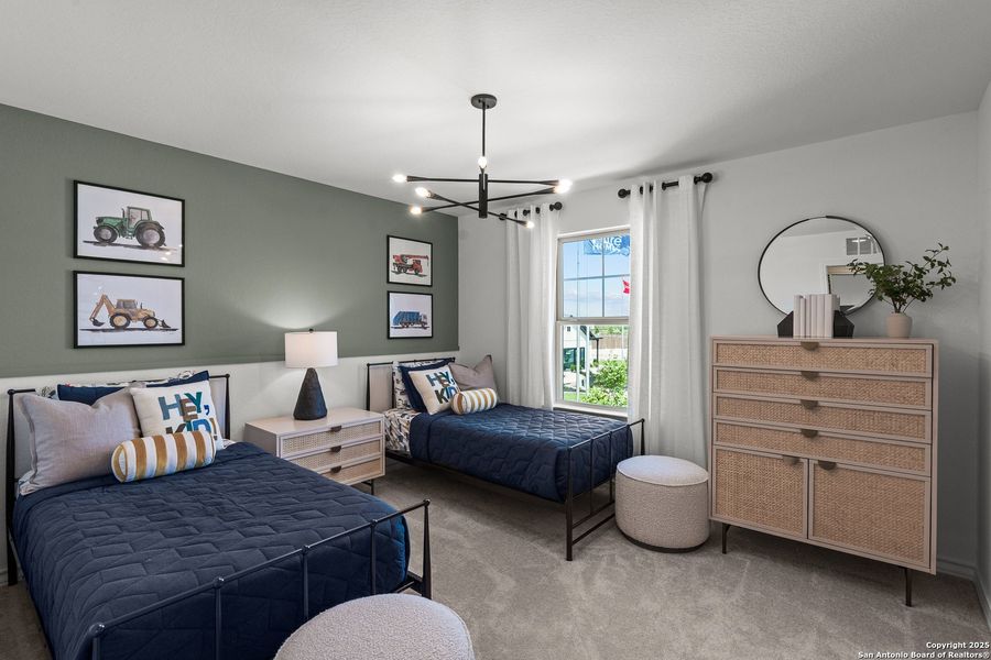 Furnished interior view inside a new home in Dove Song, Marion (Image 15).