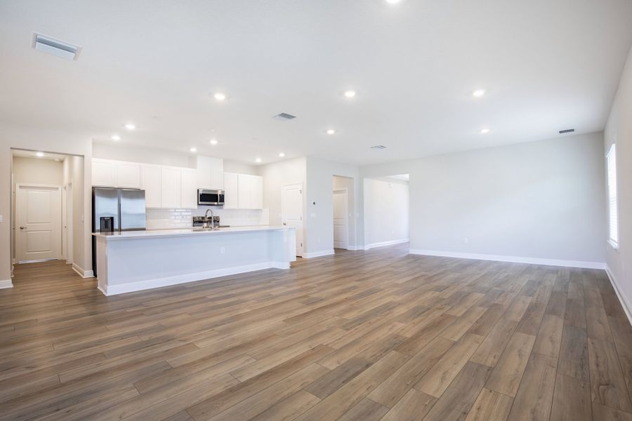 Representative unfurnished interior of a home built from the Harmony by Maronda Homes in Brookshire Green, Kingsland (Image 7). Representative unfurnished interior of a home built from the Harmony by Maronda Homes in Brookshire Green, Kingsland (Image 7).