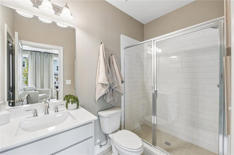 Furnished interior view inside a new home in Palisades, Cumming (Image 13). Furnished interior view inside a new home in Palisades, Cumming (Image 13).
