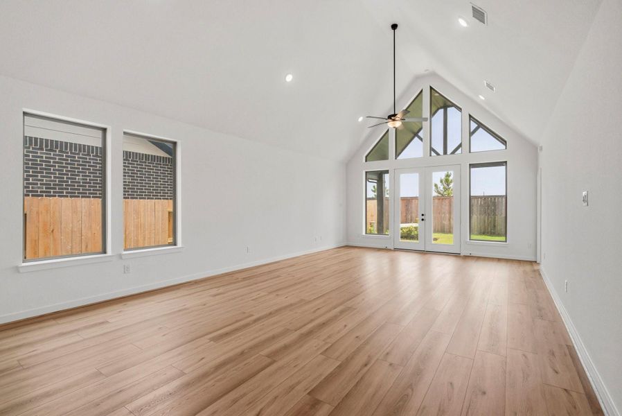 Spacious, unfurnished interior of a new home in , Katy (Image 11). Spacious, unfurnished interior of a new home in , Katy (Image 11).