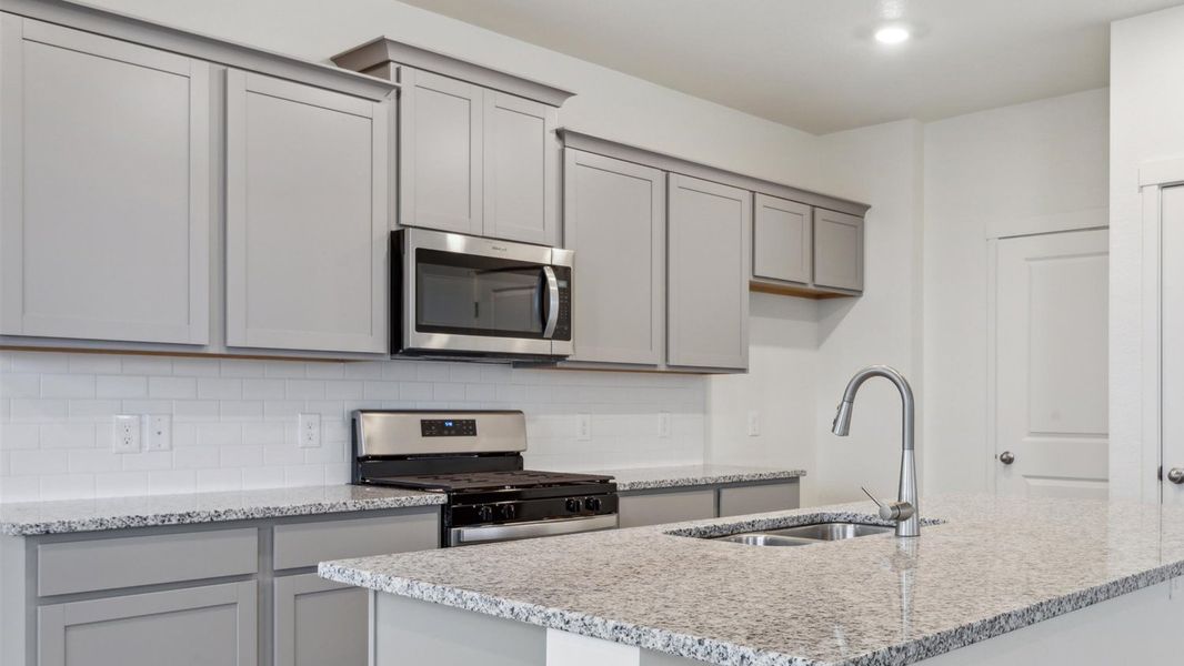 Close-up of interior finishes inside a home in Silver Peaks, Lochbuie (Image 7).