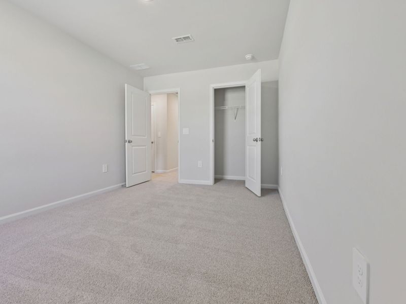 Spacious, unfurnished interior of a new home in The Rows at Buffaloe Reserve, Raleigh (Image 14). Spacious, unfurnished interior of a new home in The Rows at Buffaloe Reserve, Raleigh (Image 14).