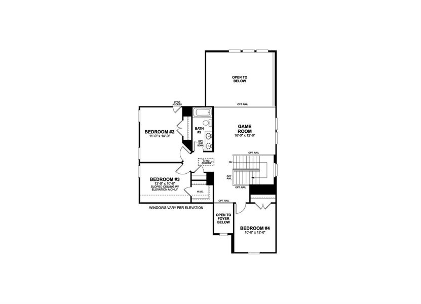 2D floor plan layout of this home in Estancia West, Manchaca, TX (Image 3). 2D floor plan layout of this home in Estancia West, Manchaca, TX (Image 3).