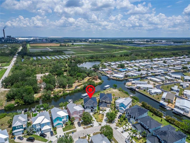 Front exterior of a new home in , Apollo Beach, FL, highlighting curb appeal (Image 34).