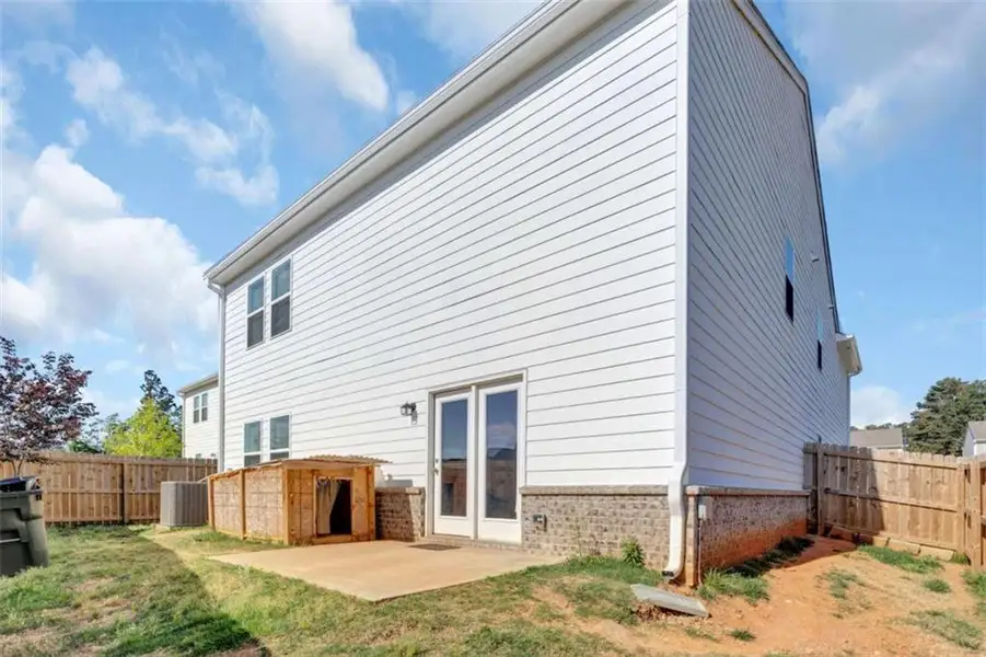 Exterior details and patio area of a home in , Covington (Image 3).