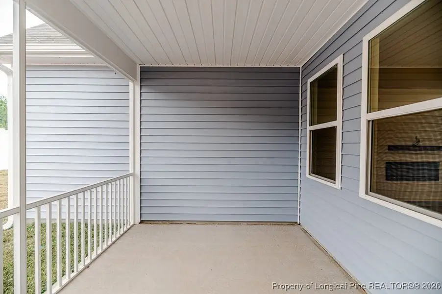 Exterior details and patio area of a home in Coventry Woods, Fayetteville (Image 3).