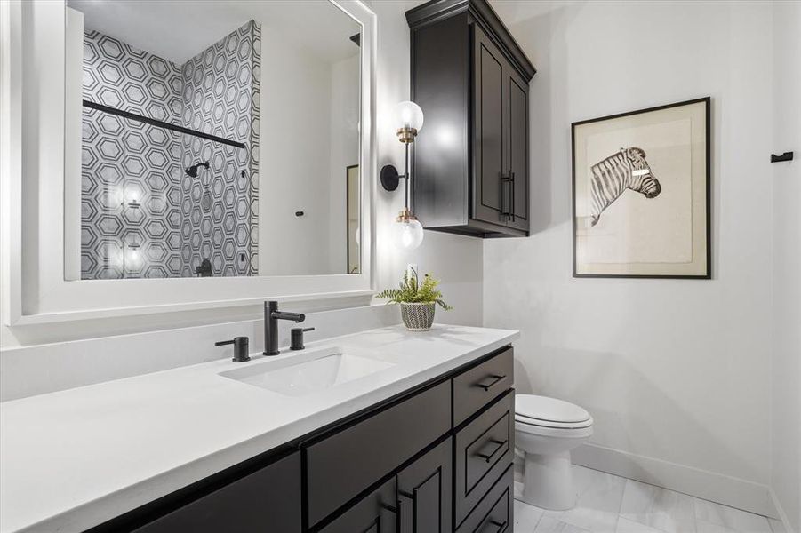 Furnished interior view inside a new home in Ranger Ridge Estates, Strawn (Image 23).