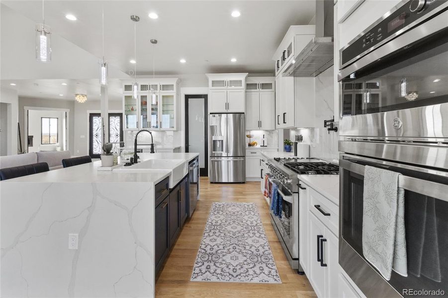 Furnished interior view inside a new home in , Brighton (Image 8). Furnished interior view inside a new home in , Brighton (Image 8).