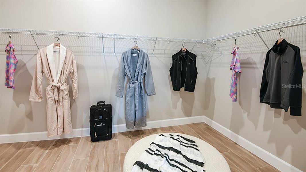 Furnished interior view inside a new home in Esplanade at Center Lake Ranch, St. Cloud (Image 13). Furnished interior view inside a new home in Esplanade at Center Lake Ranch, St. Cloud (Image 13).