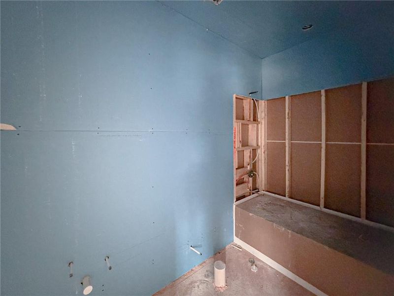 In-progress construction of a new home in Ashbury Commons, Powder Springs, GA (Image 50). In-progress construction of a new home in Ashbury Commons, Powder Springs, GA (Image 50).