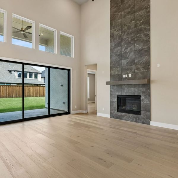 Spacious, unfurnished interior of a new home in Mosaic – 70′ Lots, Prosper (Image 51).