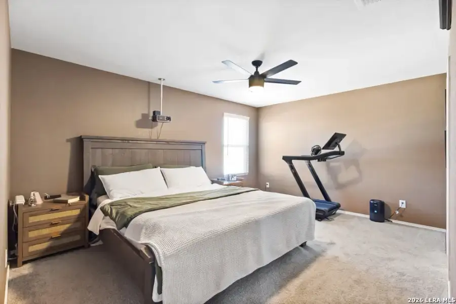 Furnished interior view inside a new home in Legend Pond, New Braunfels (Image 15).