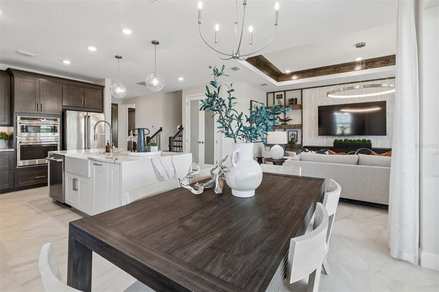 Furnished interior view inside a new home in Grand Park, Sarasota (Image 34).