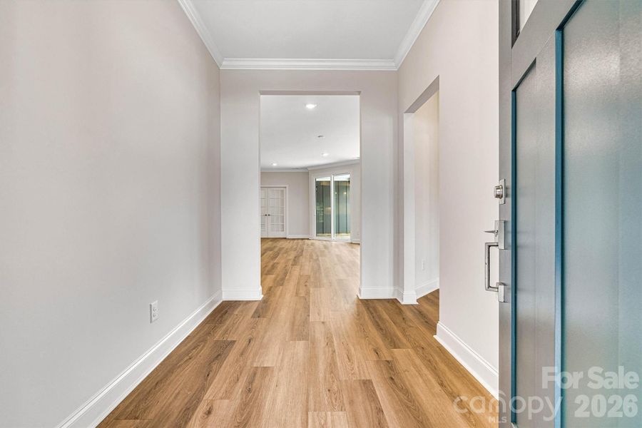 Spacious, unfurnished interior of a new home in The Courtyards at Lake Davidson, Mooresville (Image 21).