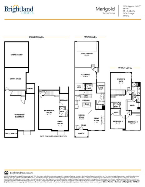 Marigold Floor Plan