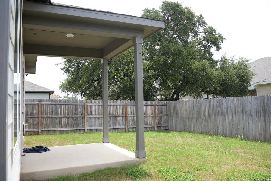 Exterior details and patio area of a home in Veranda, San Antonio (Image 24). Exterior details and patio area of a home in Veranda, San Antonio (Image 24).