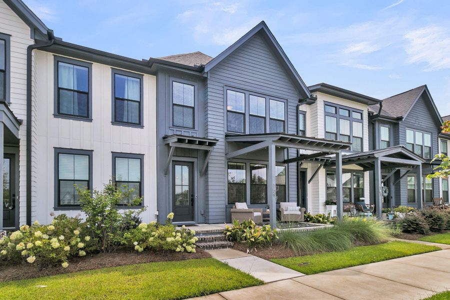 Front exterior of a new home in , Summerville, SC, highlighting curb appeal (Image 1).