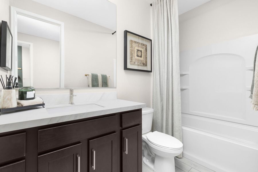 Representative furnished interior of a home built from the Cobalt by Mattamy Homes in Rosewood Heights, San Tan Valley (Image 15).