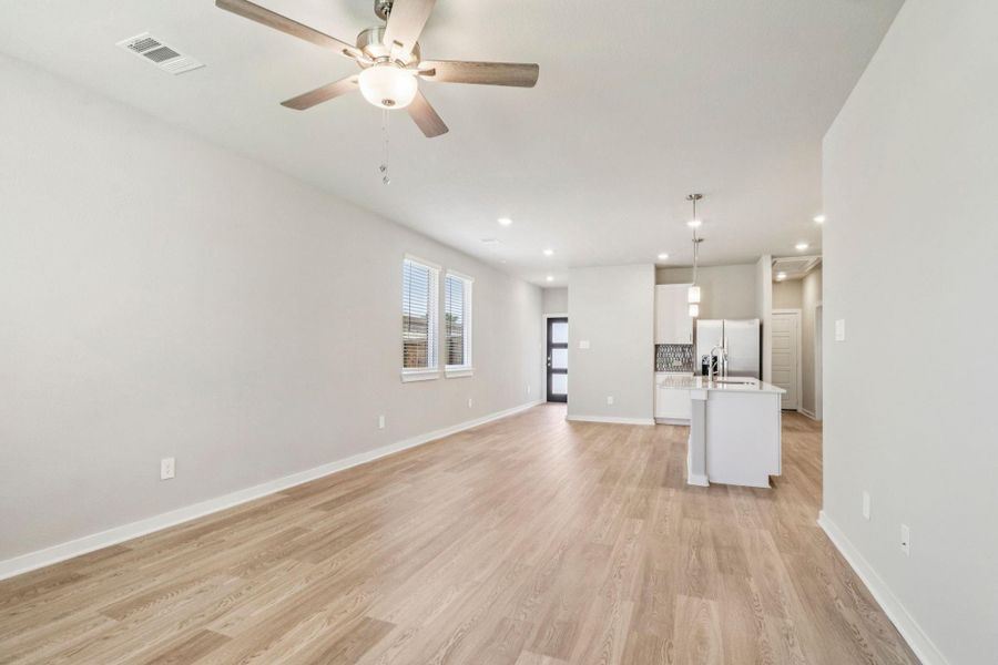 Photo is not of the actual home, but is an inspirational photo of builder’s model home and may depict options, furnishings, and/or decorator features that are not included