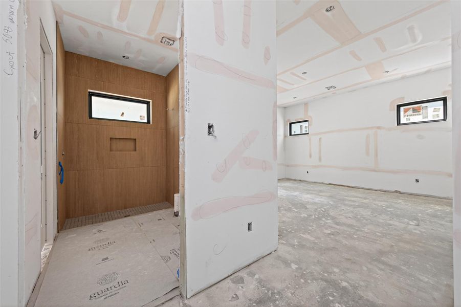 Entrance view to the fifth bedroom/multi-flex room