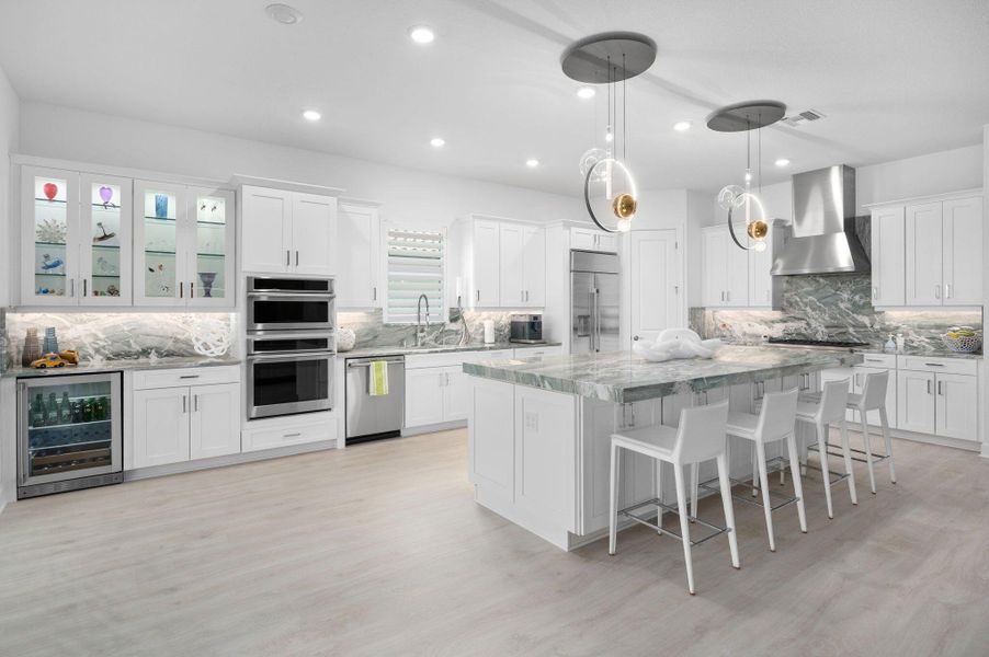 Furnished interior view inside a new home in , Port St. Lucie (Image 15).