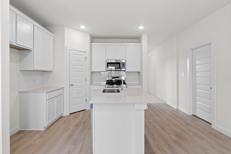 Furnished interior view inside a new home in Prairie Winds, Hutto (Image 8).