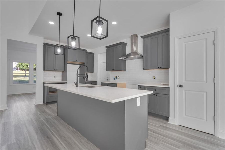 Furnished interior view inside a new home in , Fairburn (Image 16).