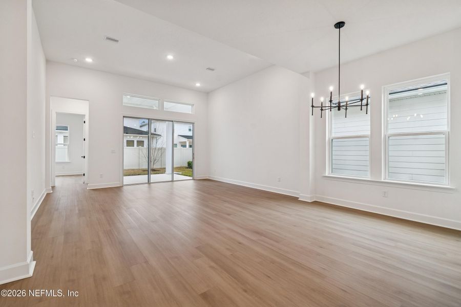 Spacious, unfurnished interior of a new home in Seabrook Village 40' Front Entry, Ponte Vedra (Image 17).