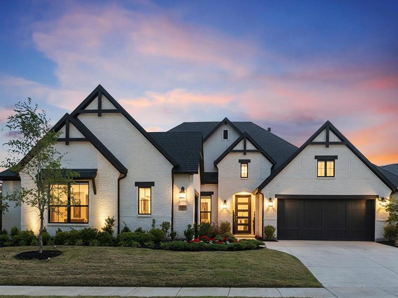Front exterior of a new home in , Celina, TX, highlighting curb appeal (Image 20).