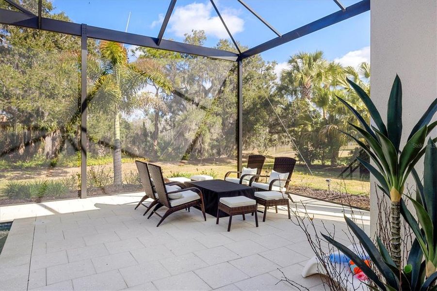 Exterior details and patio area of a home in , Sarasota (Image 37). Exterior details and patio area of a home in , Sarasota (Image 37).