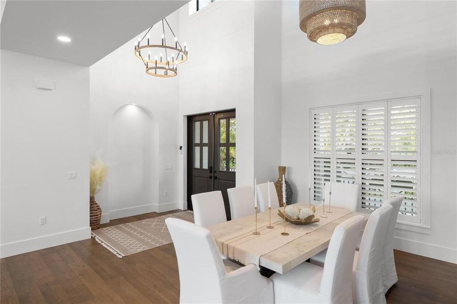 Furnished interior view inside a new home in , Sarasota (Image 71). Furnished interior view inside a new home in , Sarasota (Image 71).