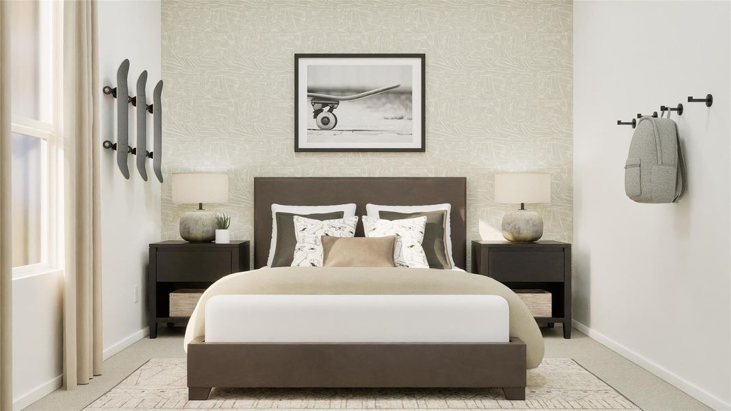 Furnished interior view inside a new home in Waterstone, Kyle (Image 8). Furnished interior view inside a new home in Waterstone, Kyle (Image 8).