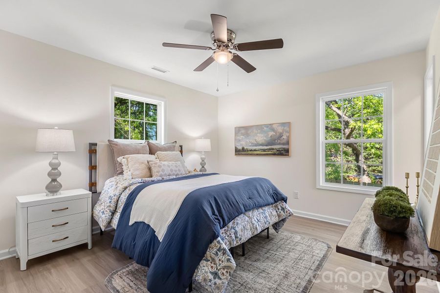 Furnished interior view inside a new home in , York (Image 9).