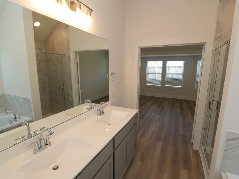 Furnished interior view inside a new home in Miller's Pond, Rosenberg (Image 4). Furnished interior view inside a new home in Miller's Pond, Rosenberg (Image 4).