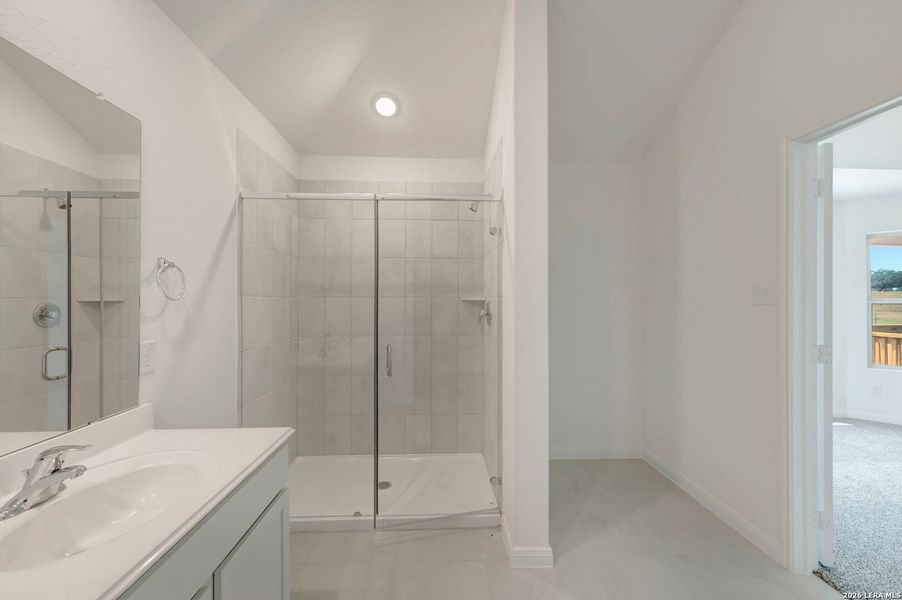 Furnished interior view inside a new home in Greenspoint Heights, Seguin (Image 4).