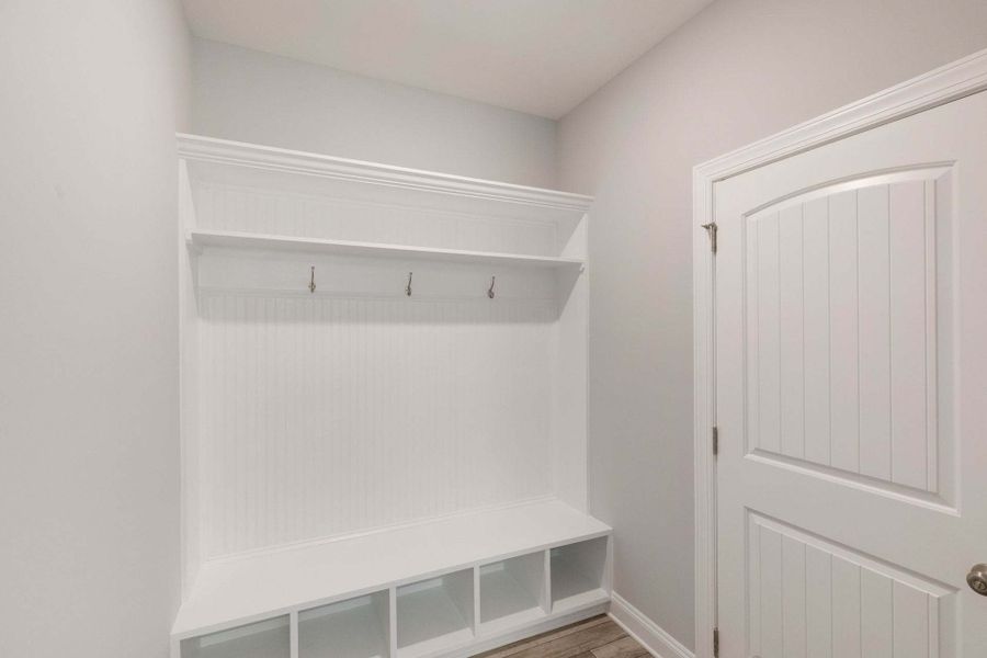 Optional Built-in Cubby