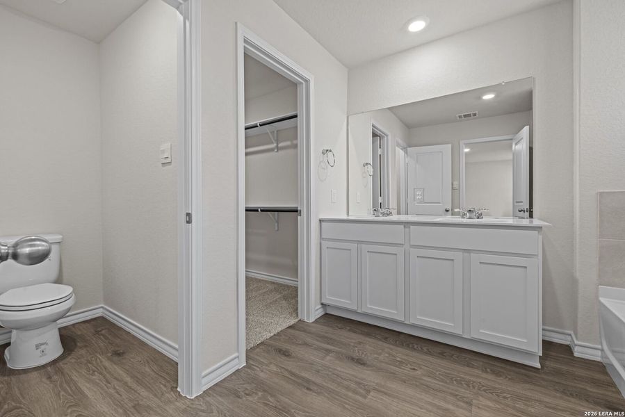Furnished interior view inside a new home in Redbird Ranch, San Antonio (Image 6).