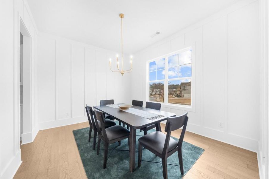 Furnished interior view inside a new home in , Canton (Image 5).