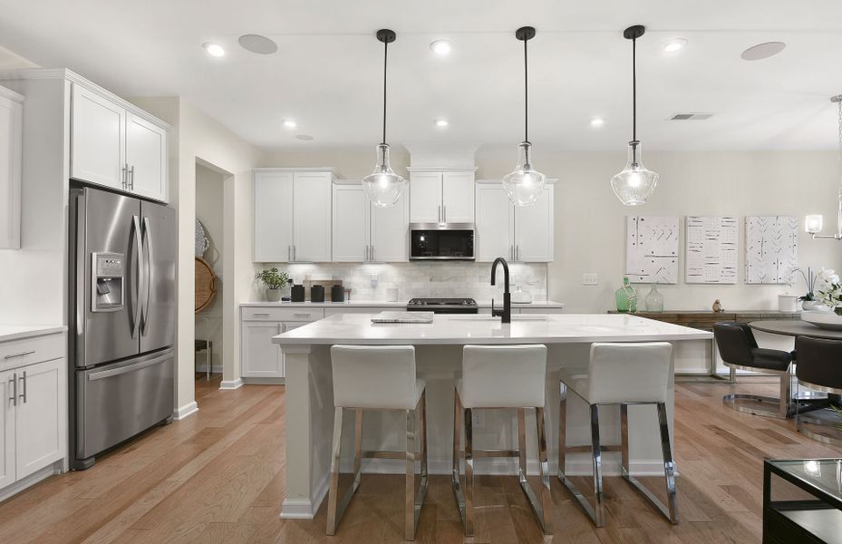 Furnished interior view inside a new home in Oakleaf Chase, Blythewood (Image 7).