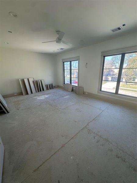 Amazing game room on 2nd floor over the garage.