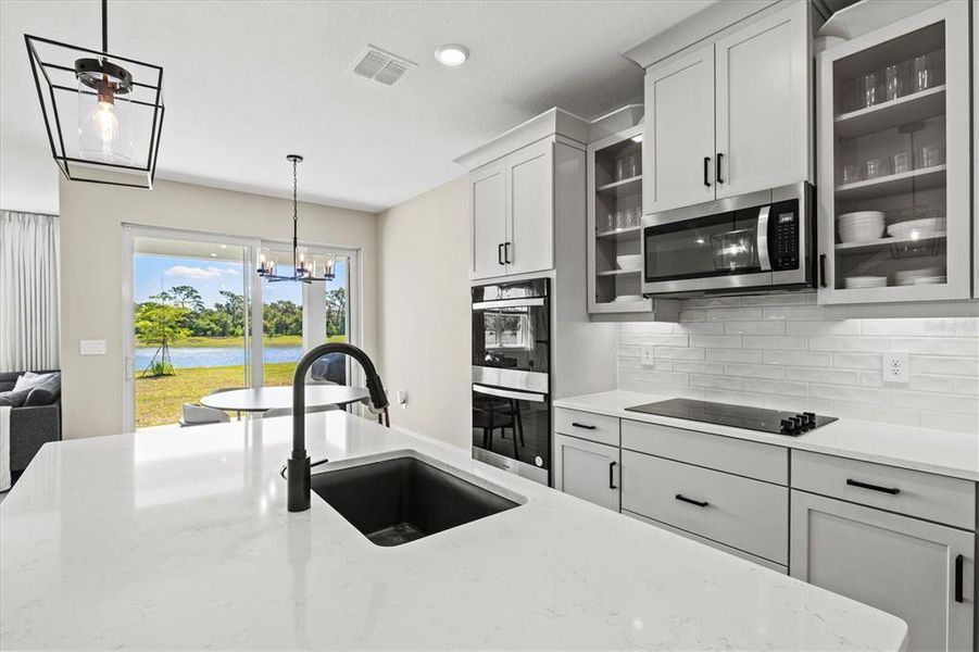 Furnished interior view inside a new home in , Nokomis (Image 10).